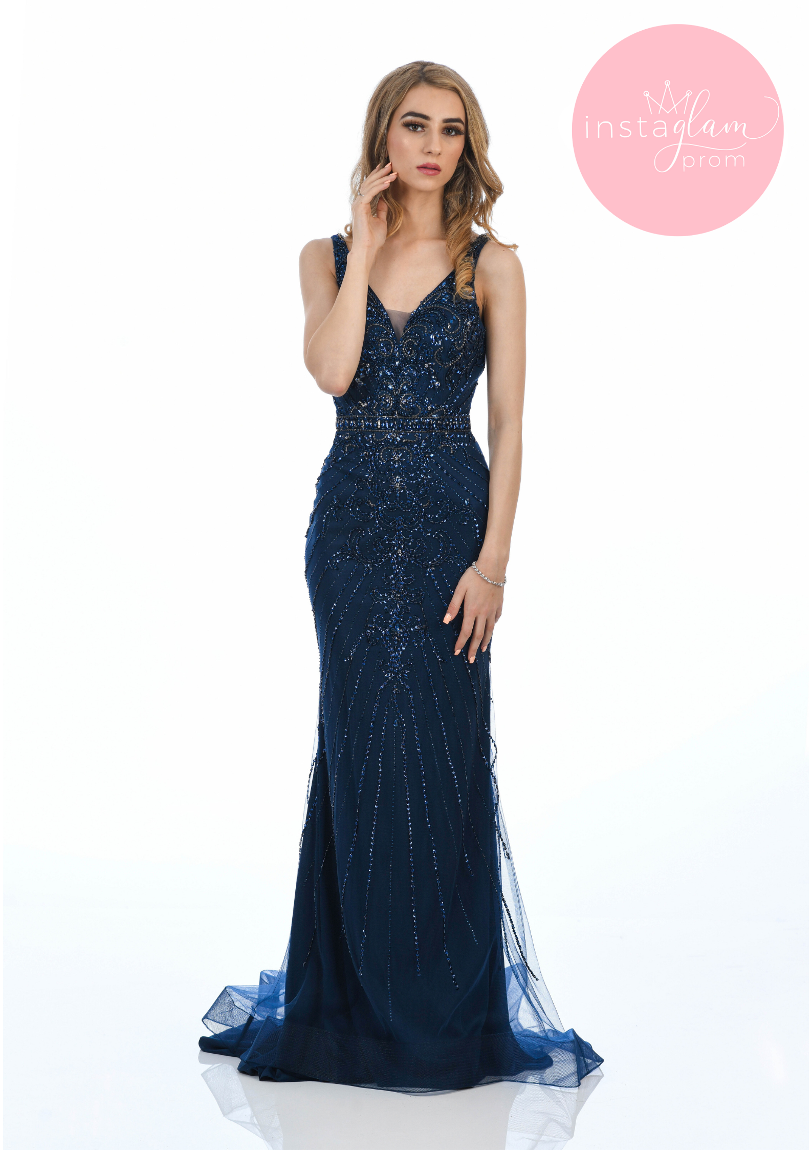 Navy Blue Prom/ Evening Dresses