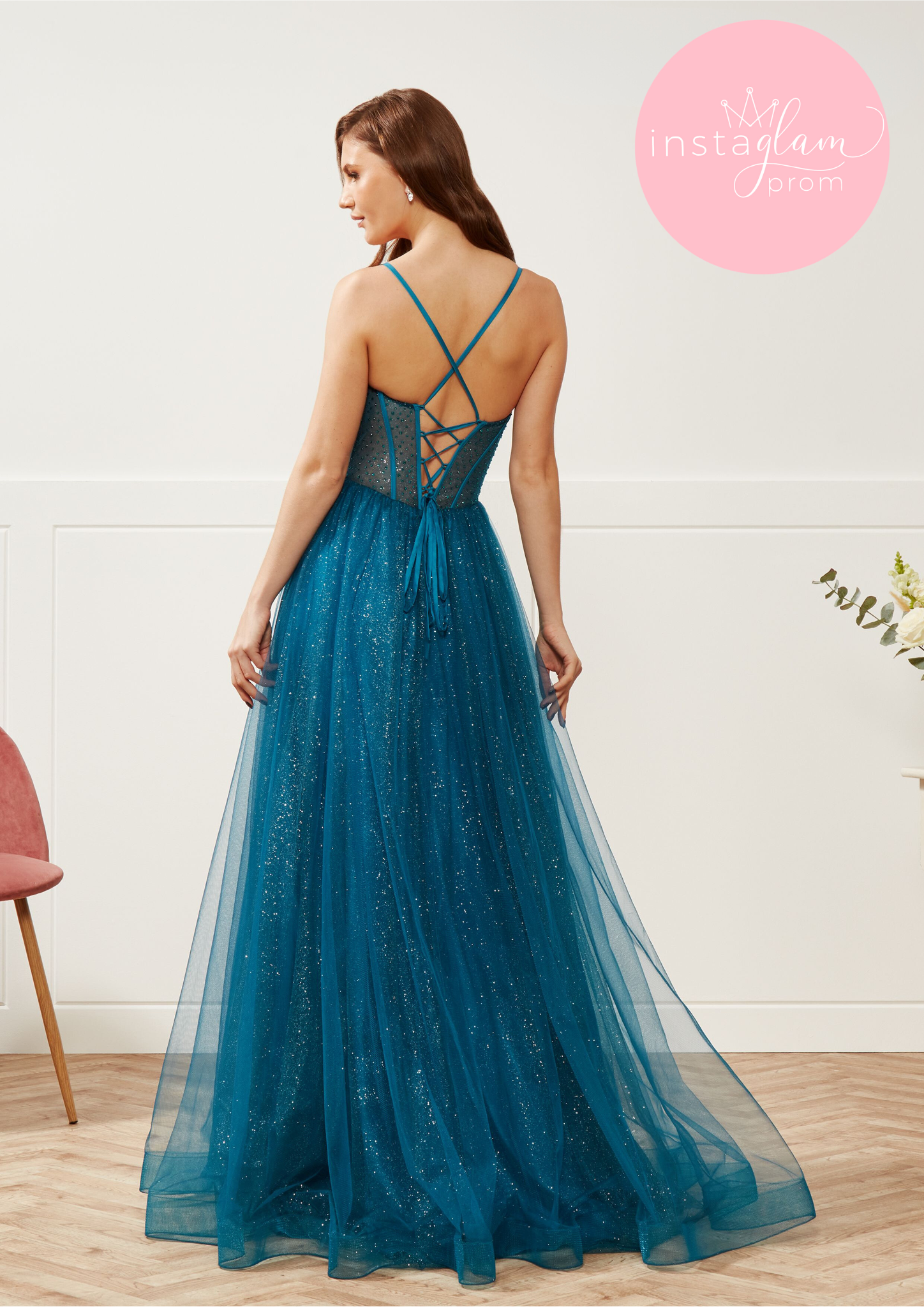 Teal Prom/ Evening Dresses