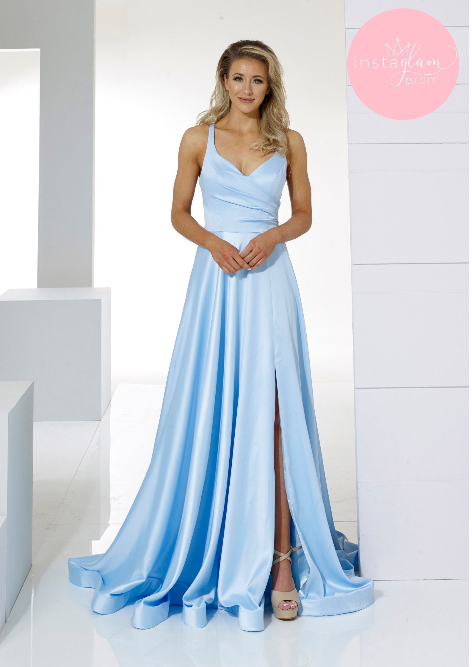 Ice & Electric Blue Prom/ Evening Dresses