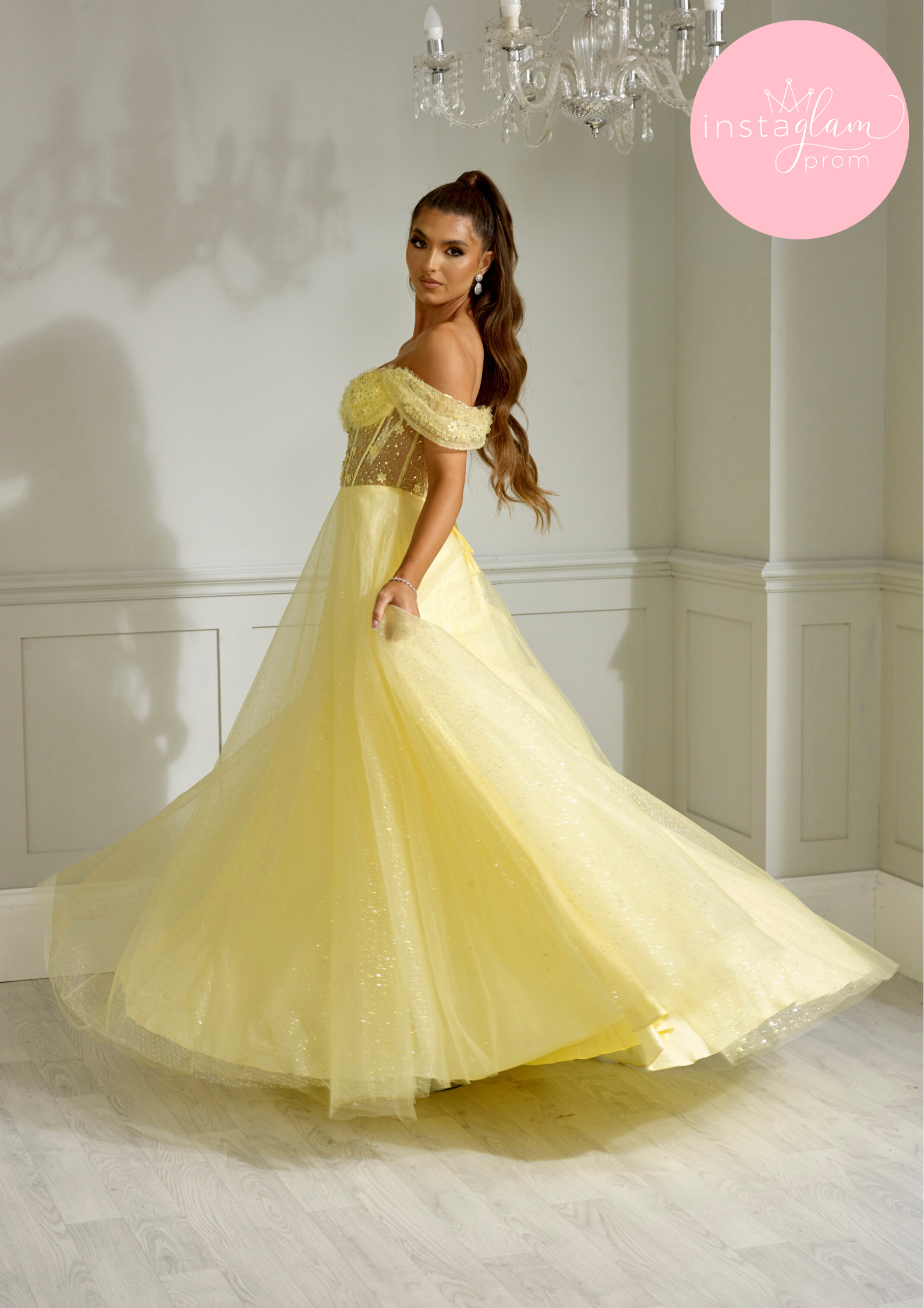 Lemon Prom/ Evening Dresses