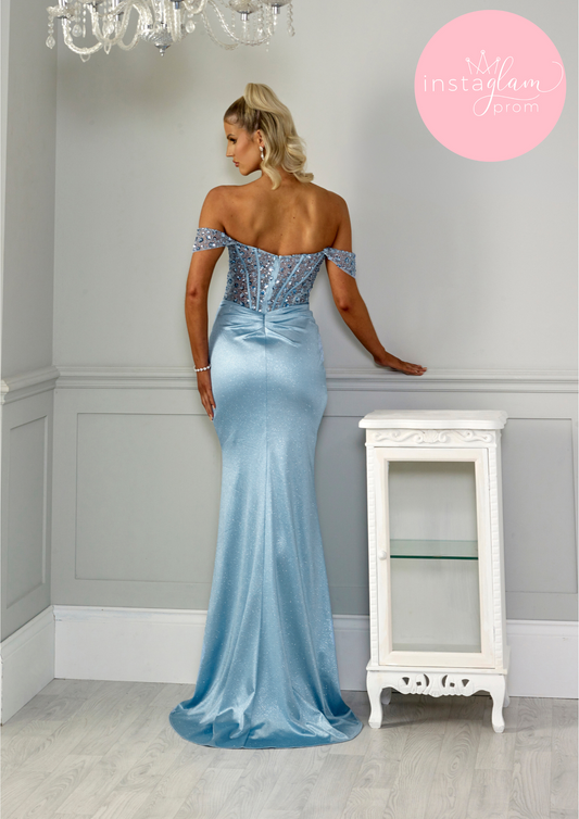 Fitted prom/evening dress style-AF5244