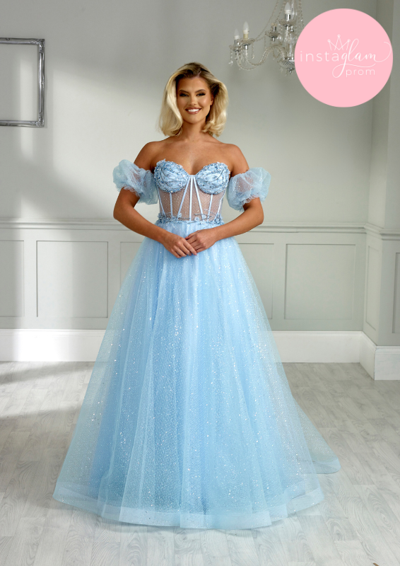 Strapless ballgown prom/ evening dress- style AF1844