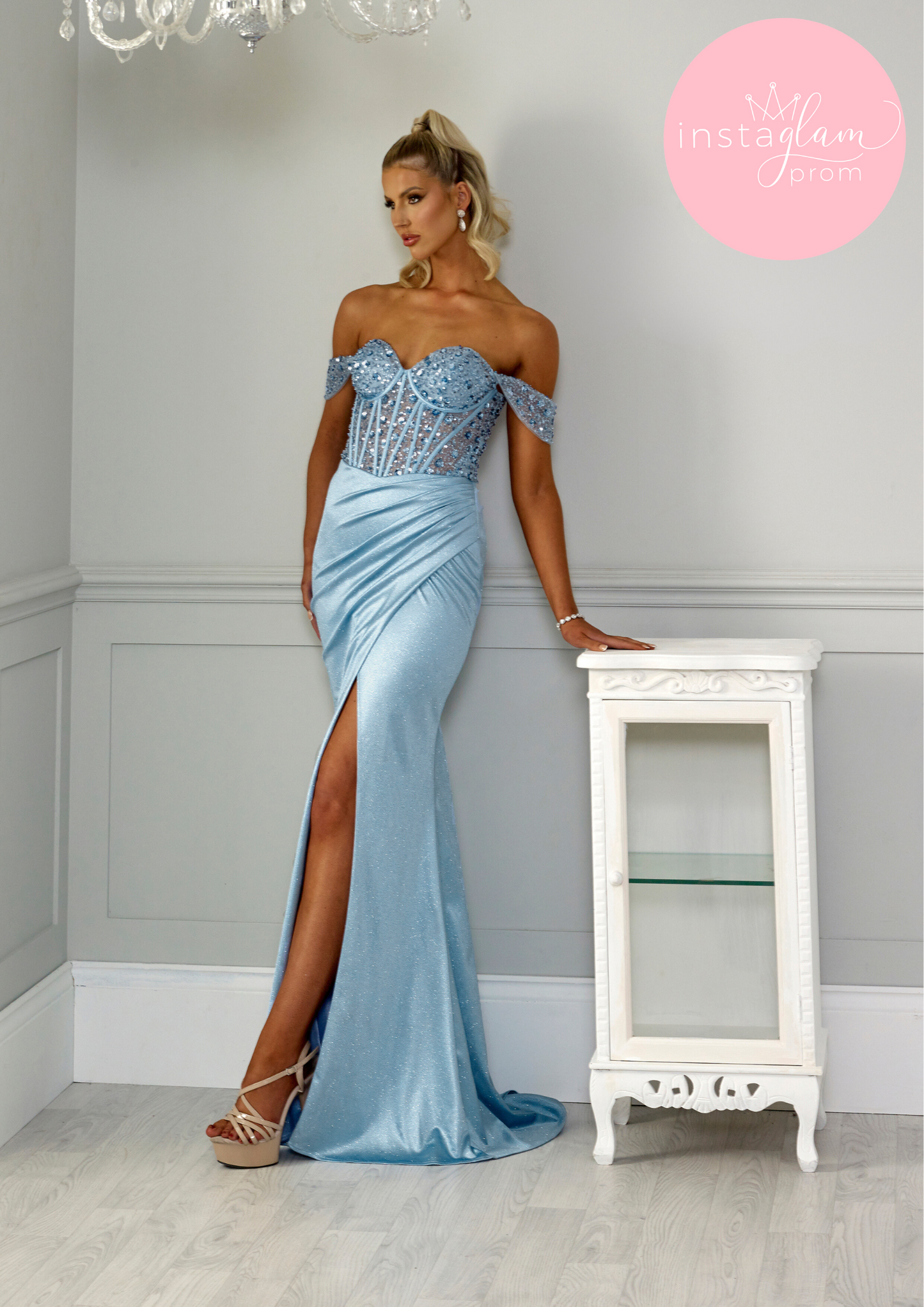 Fitted prom/evening dress style-AF5244