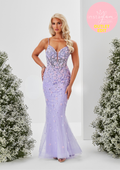 Fishtail Prom Dress with Boned Bodice and Corset back- Style AF5459