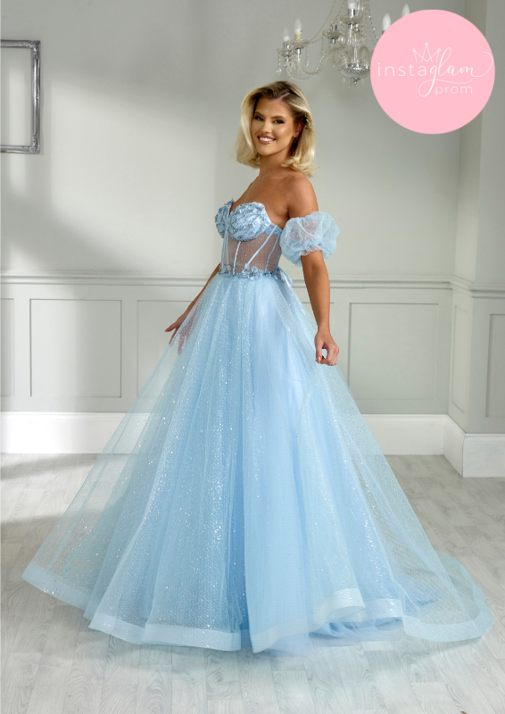 Strapless ballgown prom/ evening dress- style AF1844