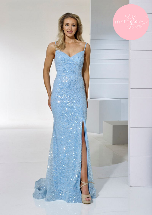 Fitted prom/ evening dress -style AF42217