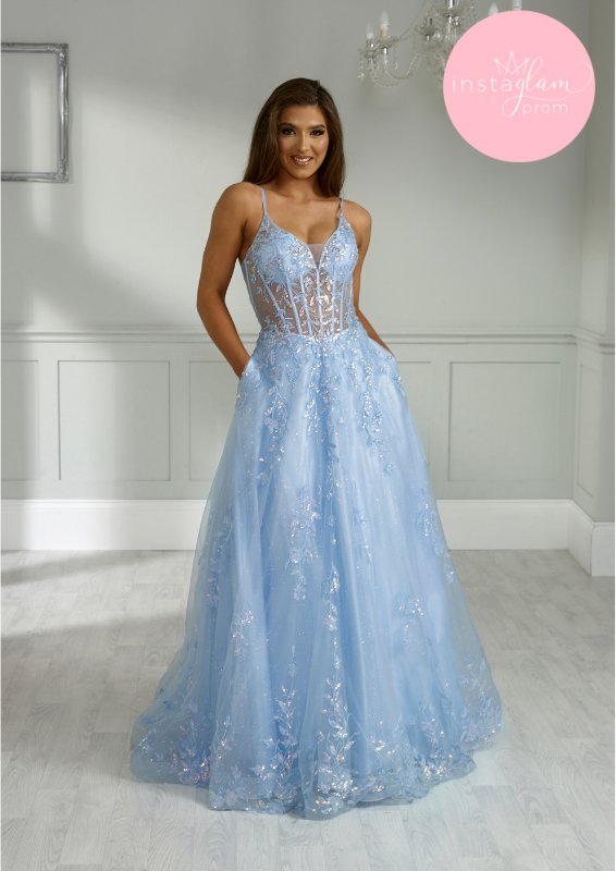 Ballgown prom/ evening dress- style 2444