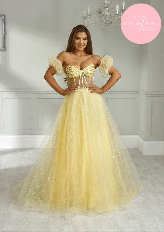 Strapless ballgown prom/ evening dress- style AF1844