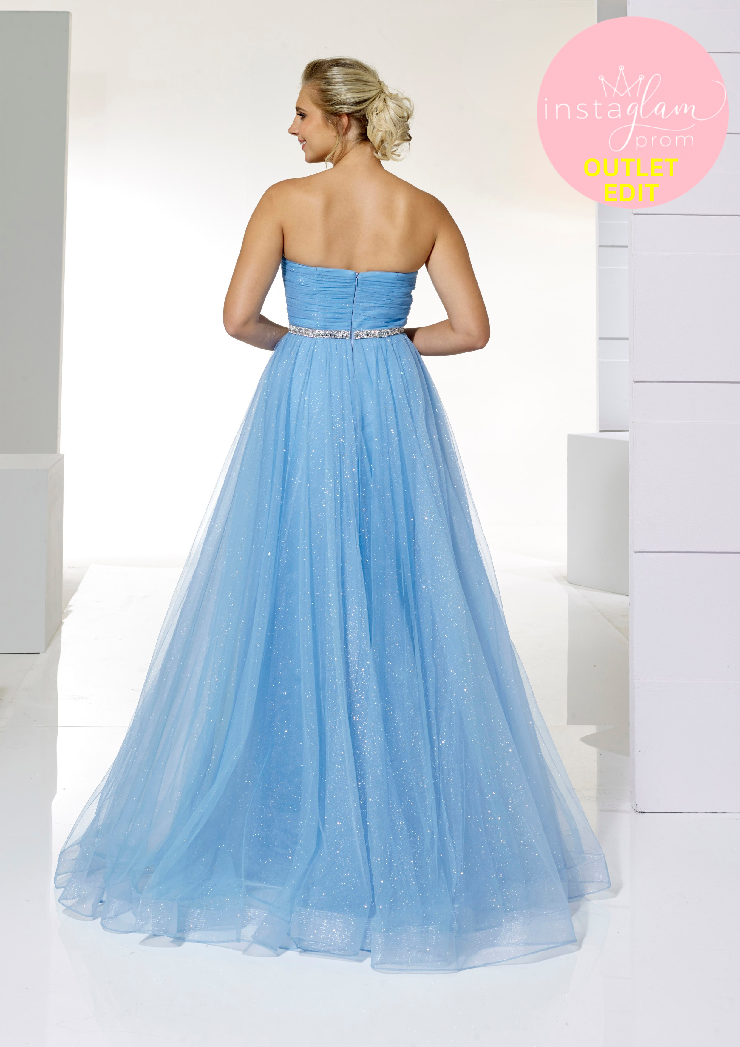 strapless ballgown prom/ evening prom / evening dress -style AF22209