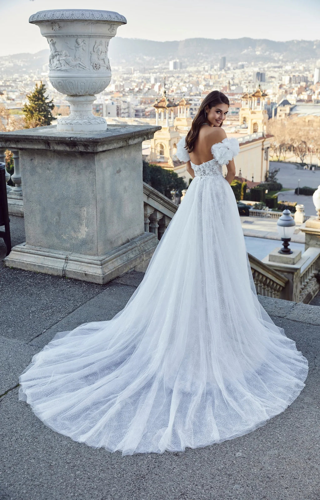Ronald Joyce Sloane Style 69763 Fitted Wedding Dress with Detachable A-Line Overskirt Size 16&nbsp;&nbsp;(Ex Bridal Shop Sample)