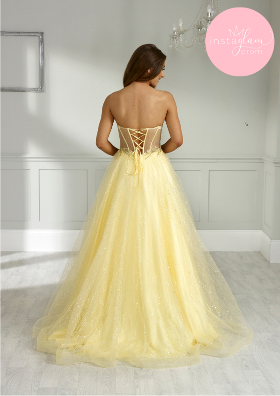 Strapless ballgown prom/ evening dress- style AF1844