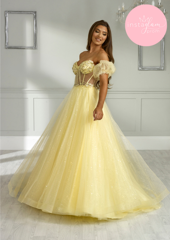 Strapless ballgown prom/ evening dress- style AF1844