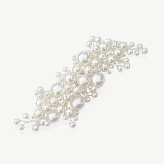 PEARL BLOSSOM PEARL CLUSTER PROM CLIP