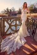 Ronald Joyce Zarah Style 69958 Fishtail Wedding Dress Size 14 (Ex Bridal Shop Sample)
